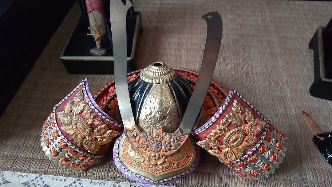 五月飾り　鎧　アンティーク　レトロ