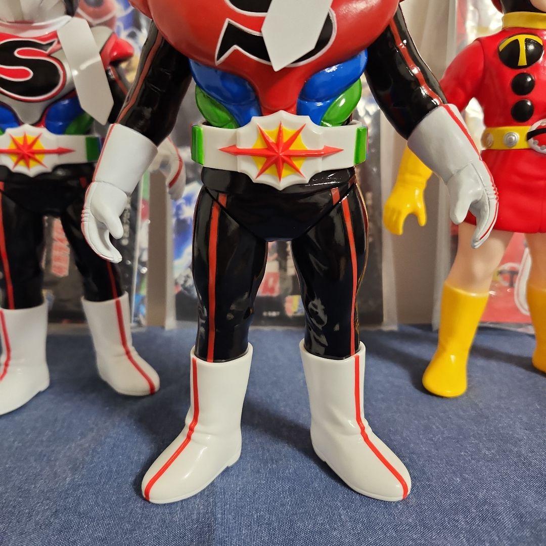 カ*ン様 東映レトロソフビコレクション　ストロンガー　　チャージアップ　タックル