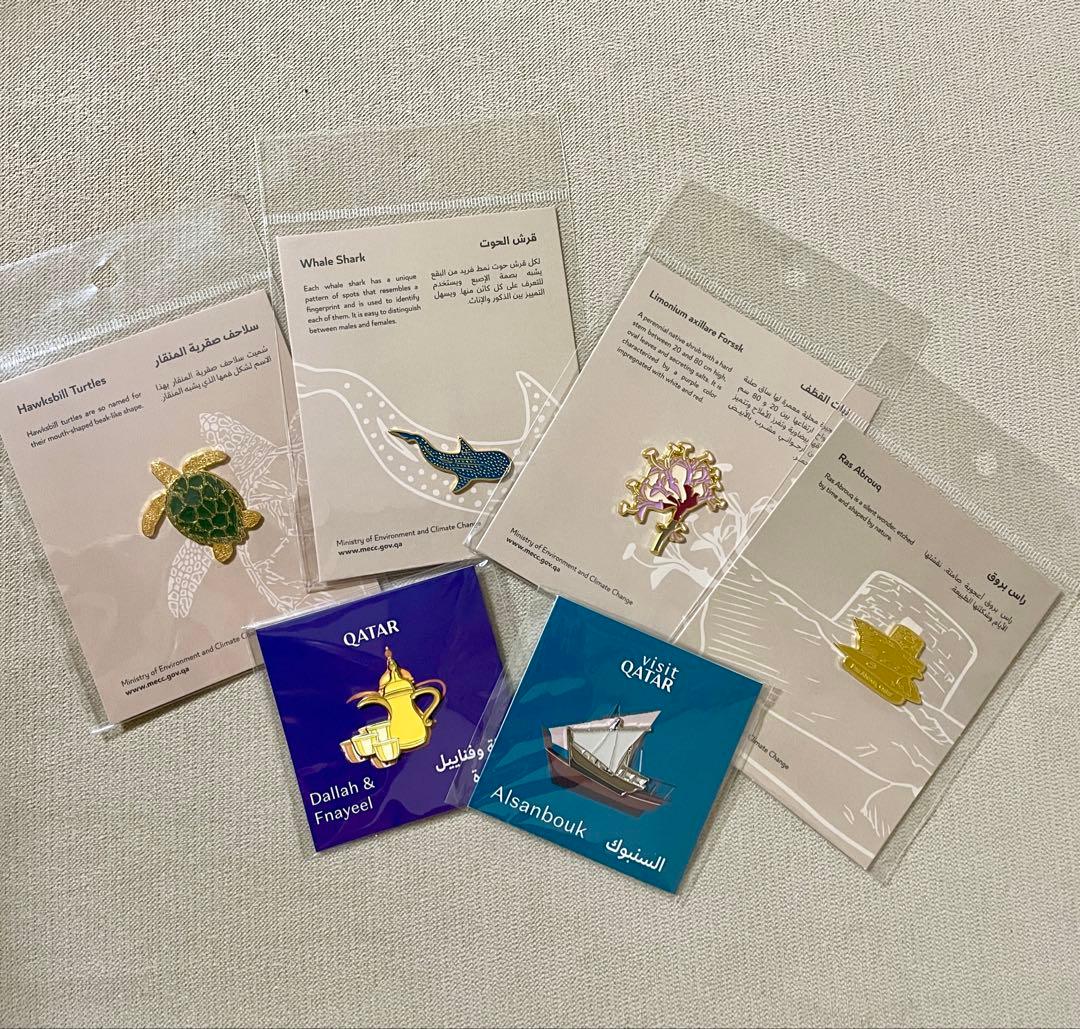 激レア　【VIPのみ】非売品　カタール　万博　ピンバッジ　未使用