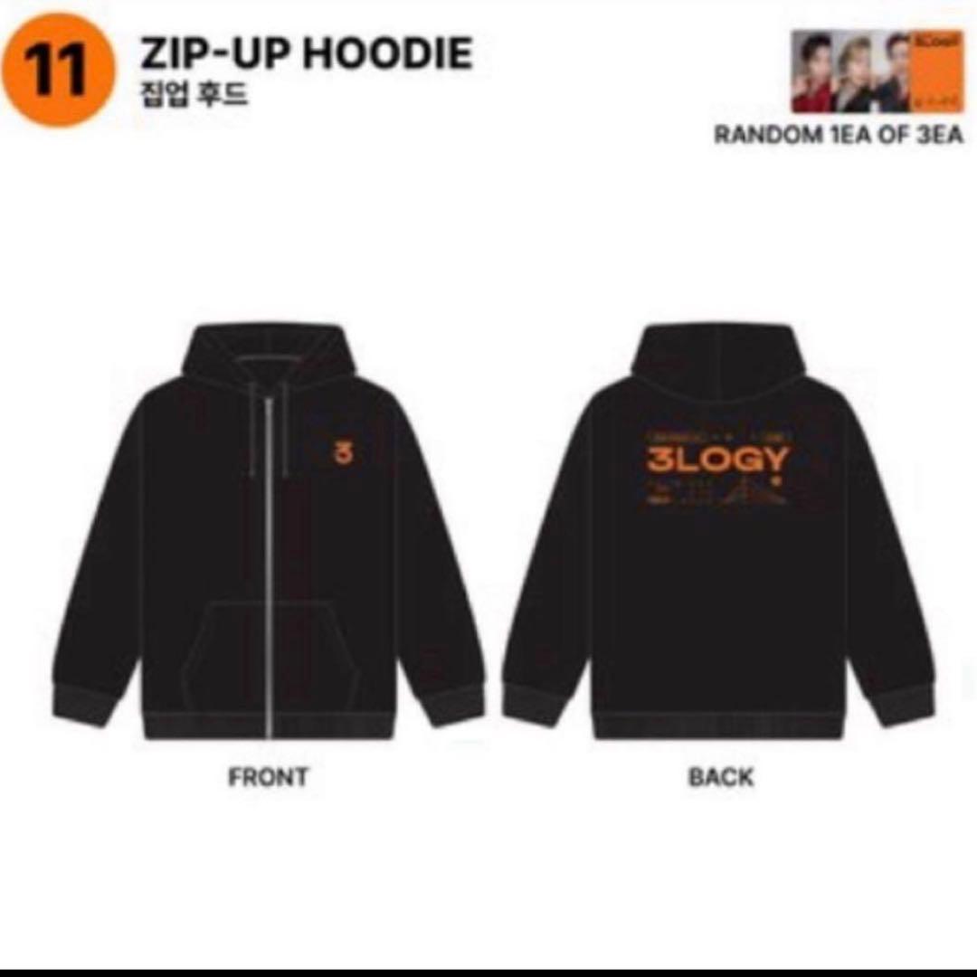 ヨンファ2026 CNBLUEソウルコン 3LOGY ZIP-UP HOODIE