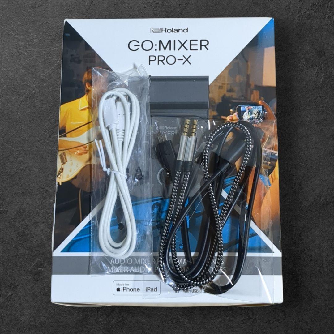 Roland GO:MIXER PRO-X モバイル・デバイス専用ミキサー