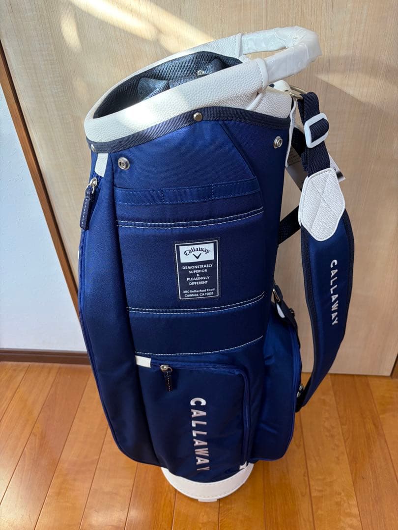 Callaway アドバンス 25JM キャディバッグ ネイビー　新品