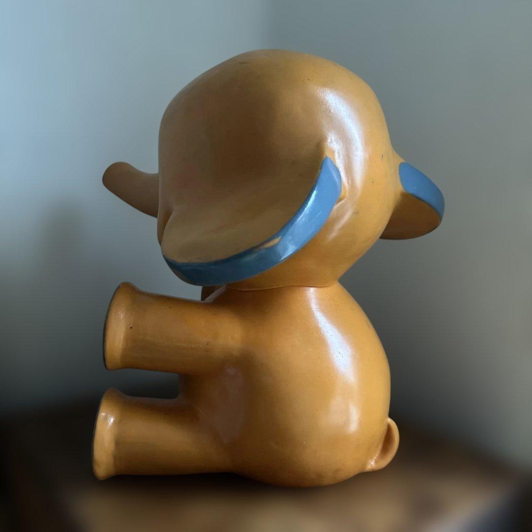 サトちゃん 佐藤製薬くすりはサトウ 古物 ソフビ カウンターサイズ