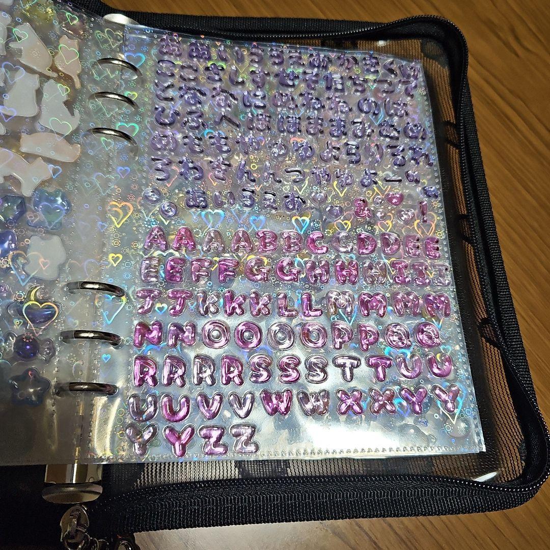 ボンボンドロップ　シール帳完成品　A5サイズ