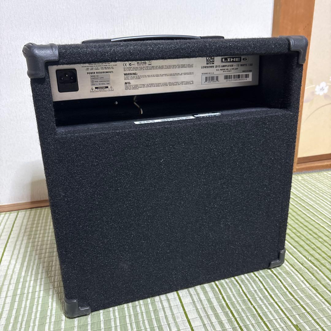 LINE6 LowDown LD15 ベースアンプ　ギター　ベース　楽器　音楽