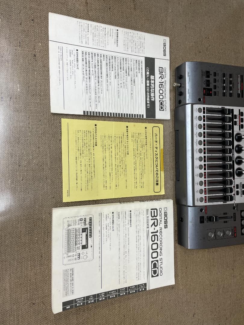 BOSS BR-1600CD デジタルレコーディングスタジオ MTR