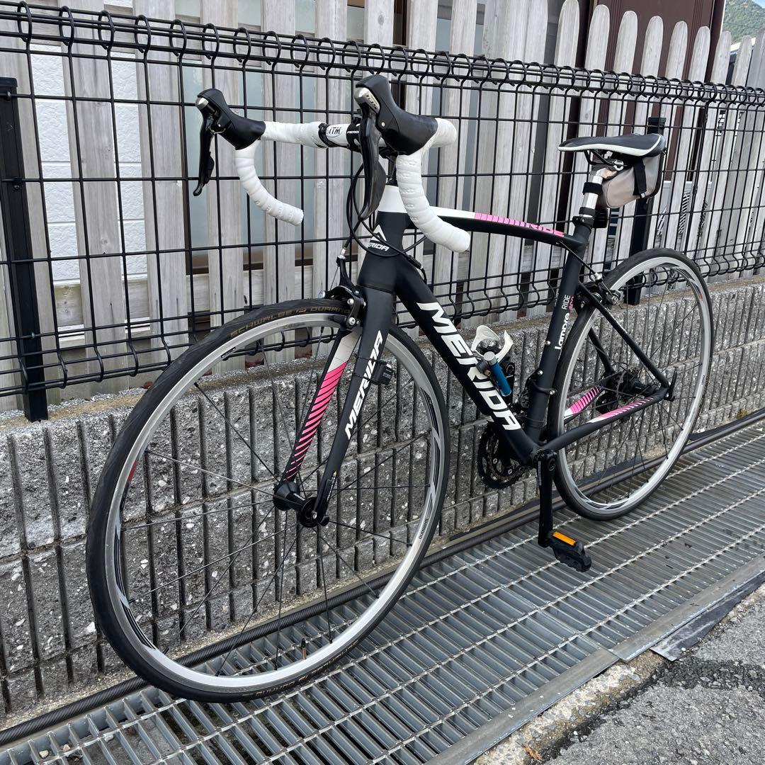 MERIDAロードバイクRIDE400 lampre 2✕11速 超美車送料無料