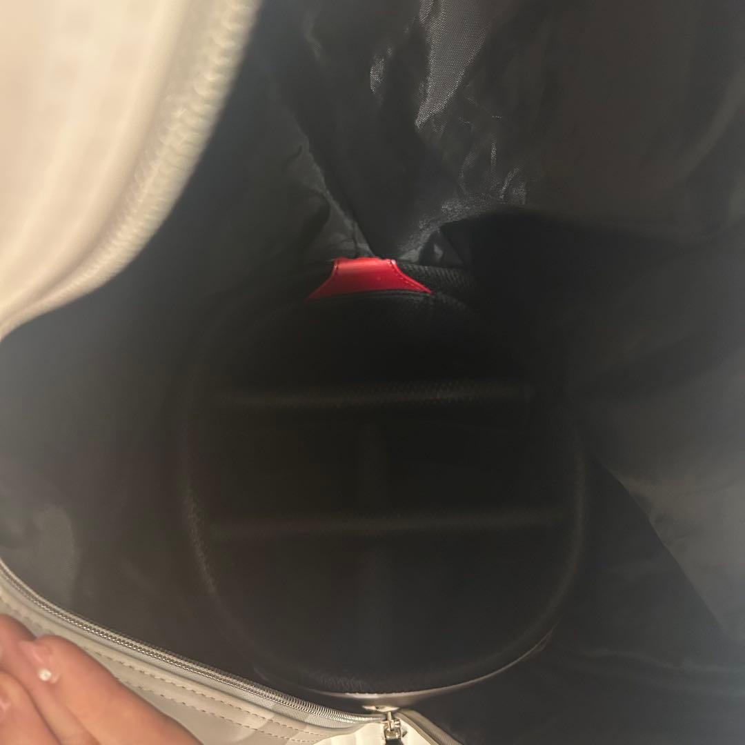 archivio キャディバッグ ホワイト/レッド