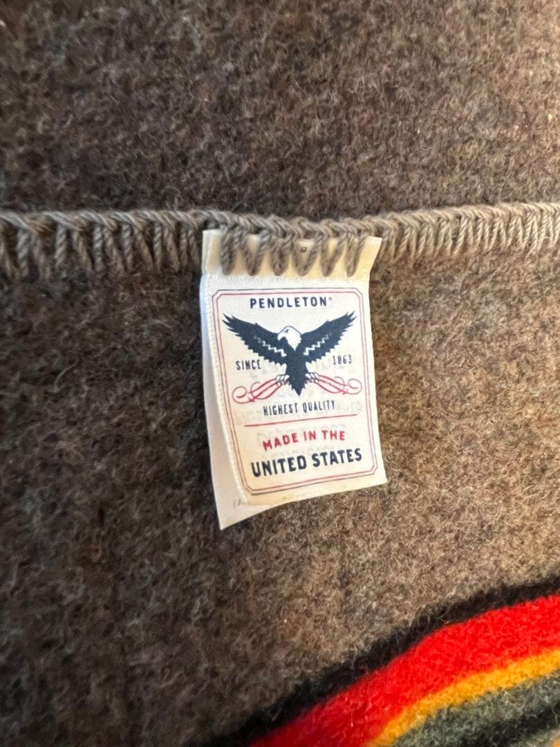 pendleton ペンドルトン　ブランケット　ミネラルアンバー