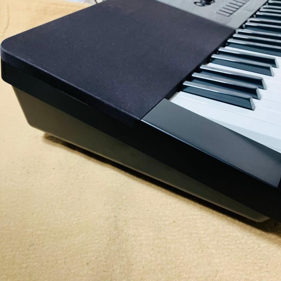 【美品】CASIO 電子キーボード WK-245 動作品 カシオ 76鍵盤