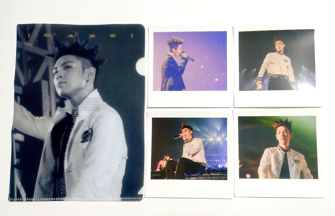 BIGBANG TOP タプ MADE SEOUL ポラロイド クリアファイル
