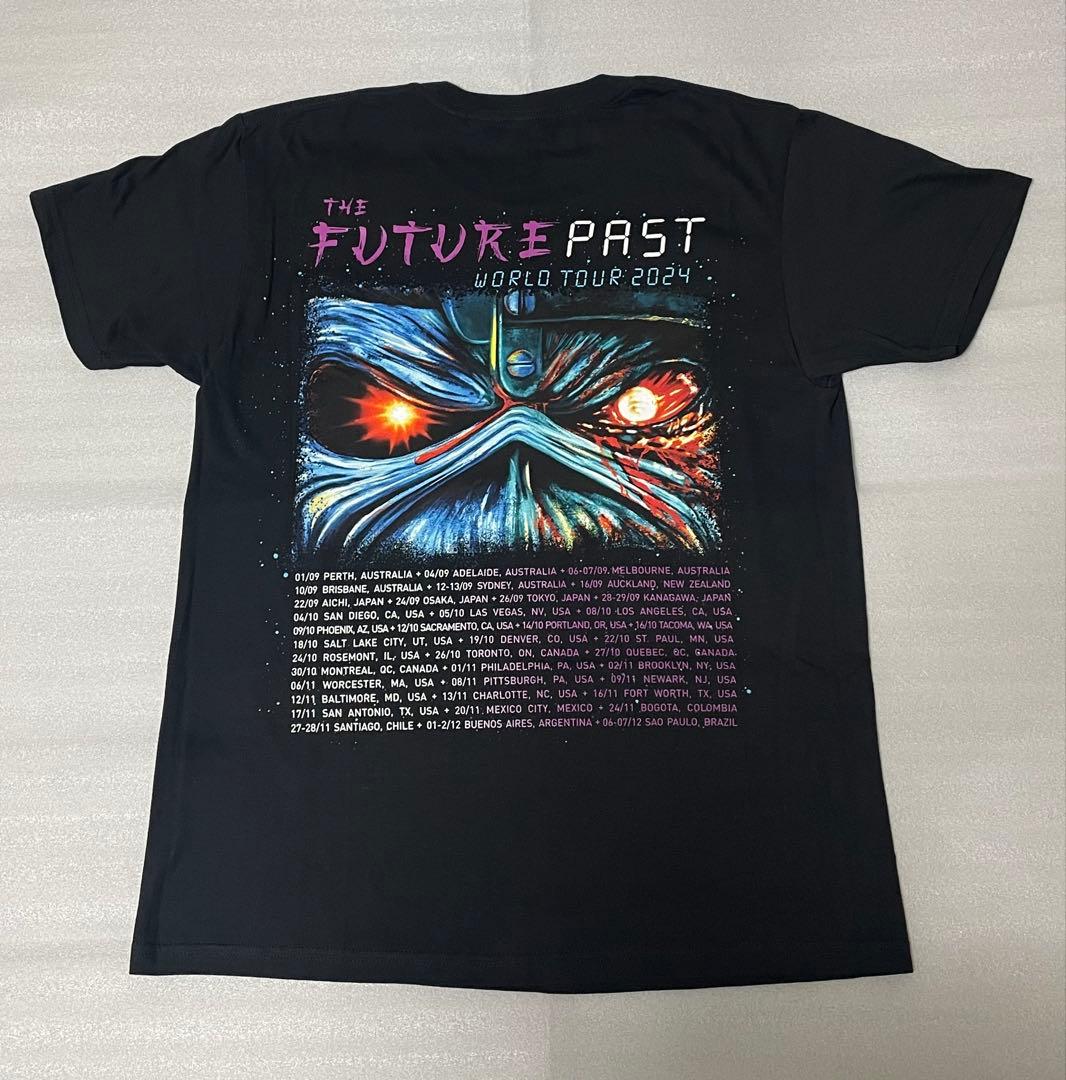 [新品未使用 ]IRON MAIDEN Tシャツ 2024年ワールドツアー（Ｌ）