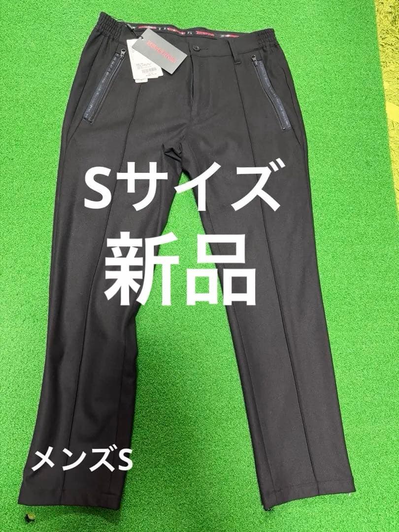 BRIEFING ブラックソフトサーモパンツ ジッパーポケット