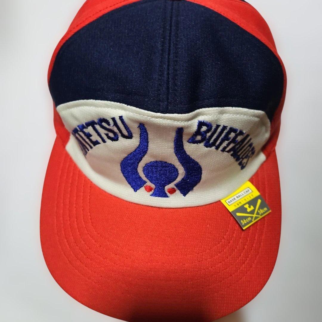 近鉄バファローズ　キャップ　日輪帽子製造オフィシャル品　当時物