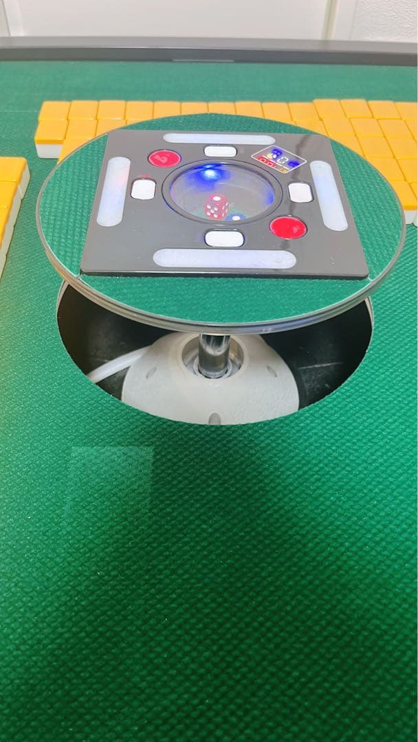 【動作確認済・美品】全自動麻雀卓 静音 家庭用 座卓 ハーフレッグ 90cm