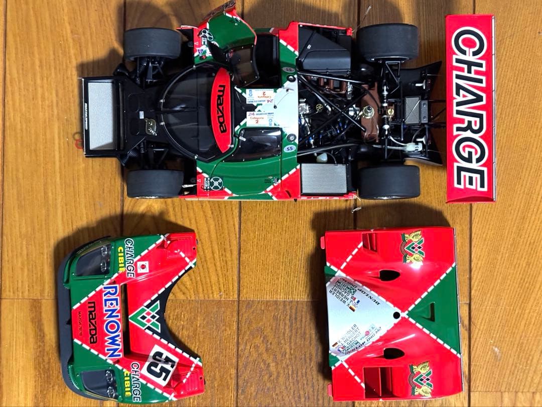 Mazda 787B LEMANS WINNER1991ミニカー 1/18