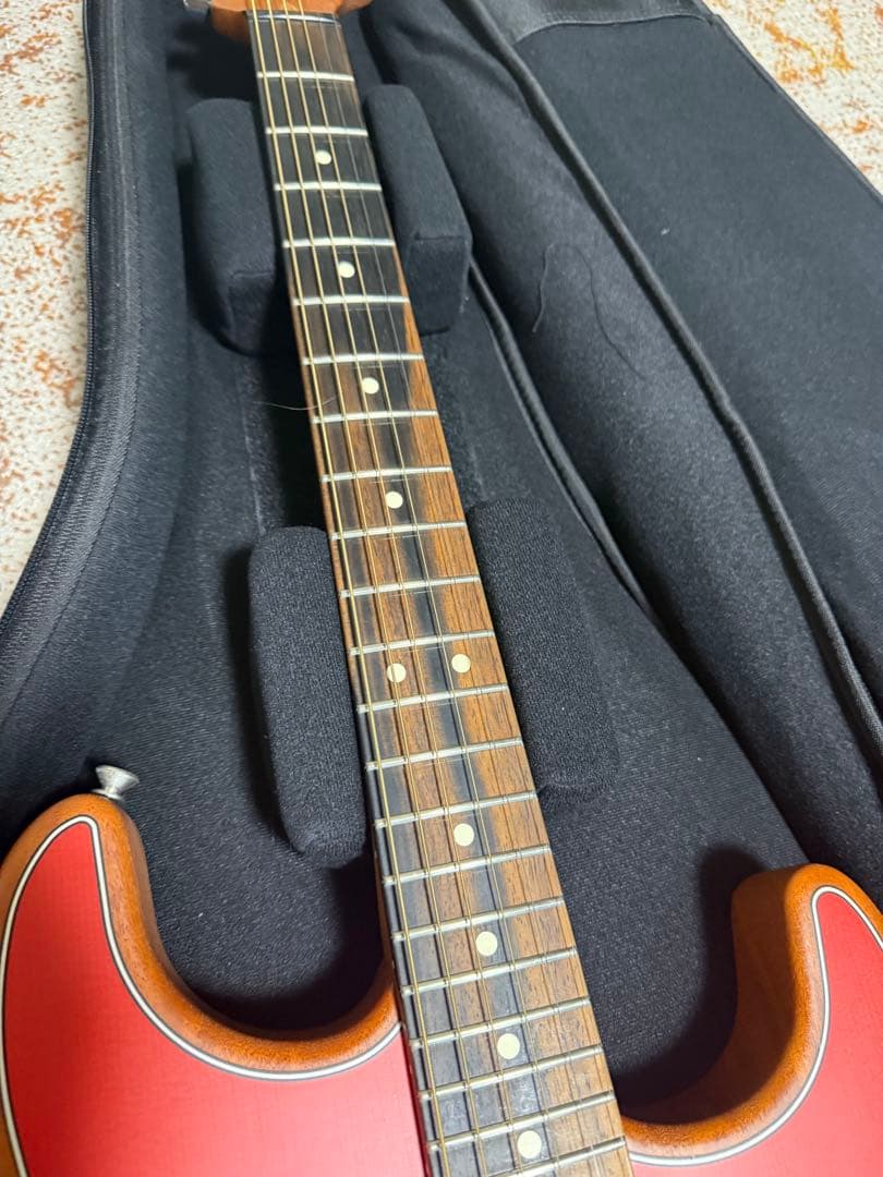 最終値下げ Fender USA アコスタソニック ダコタレッド ギグバッグ付き
