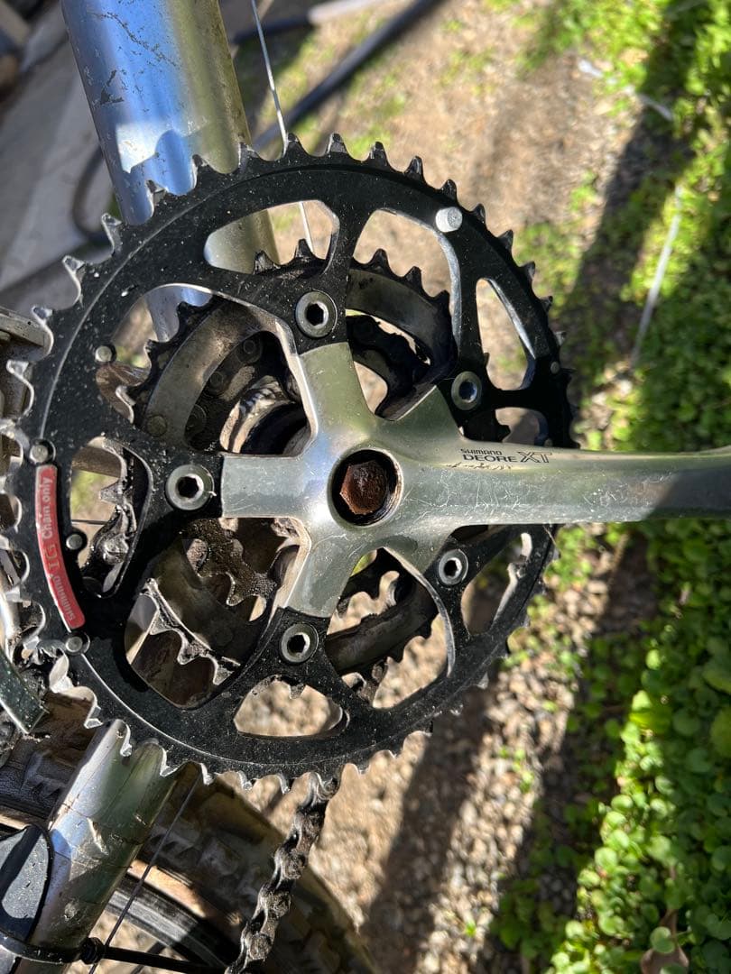 ‫クロスバイク‬　部品取り　shimano XT Stx Rc 自転車　シマノ