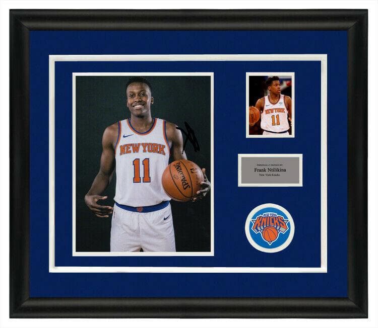 直筆サイン入り写真 フランク・エンティリキーナ ニックス SA鑑定済