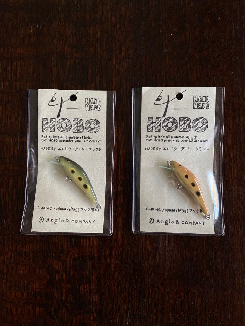 新品未開封 アングロアンドカンパニー HOBO 50S ハンドメイドミノー