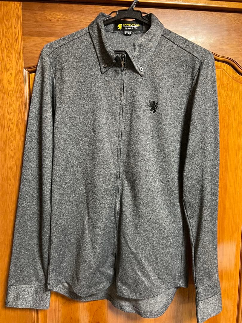 お洒落◆カペルミュール◆サイクルジャージ◆速乾◆ツイード風◆ボタンダウンシャツ