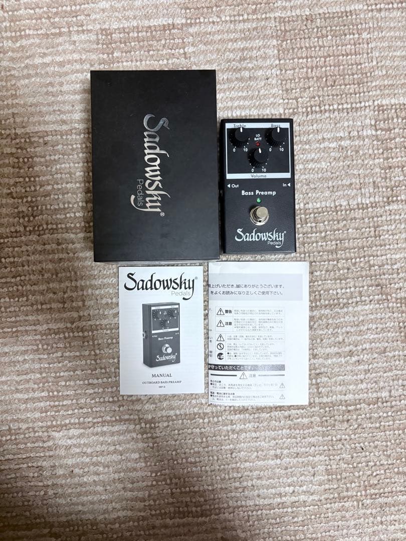 Sadowsky Bass Preamp プリアンプ