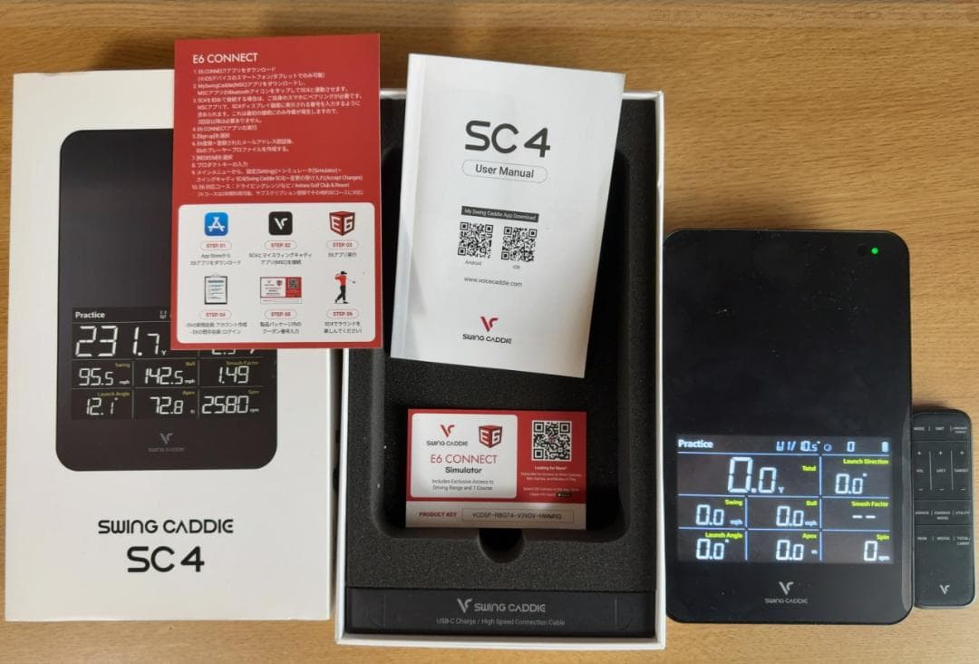 Swing Caddie SC4 ゴルフスイング測定器