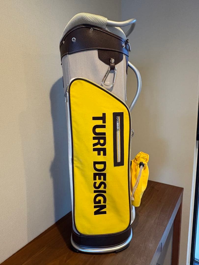 【HIRO3848 】TURF DESIGN 帆布キャディバッグ