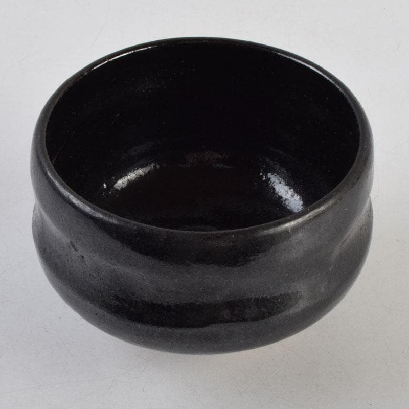 茶道具　楽吉左衛門　黒楽茶碗　V　8866