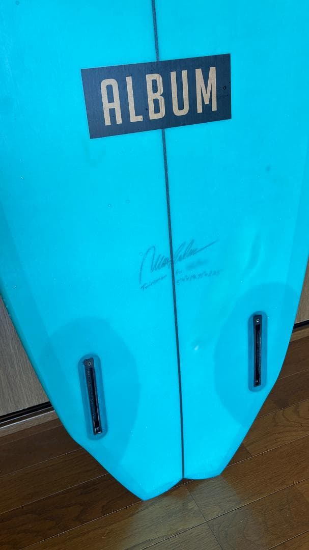 ALUBUM Surfboard Twinsman 5'4\" ツインズマン