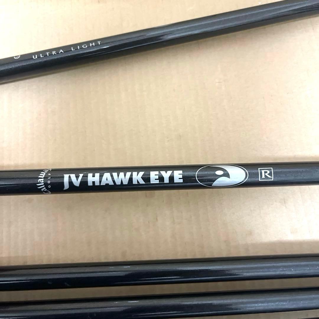 キャロウェイ　ホークアイ　VFTアイアンセット　4-9 P A S