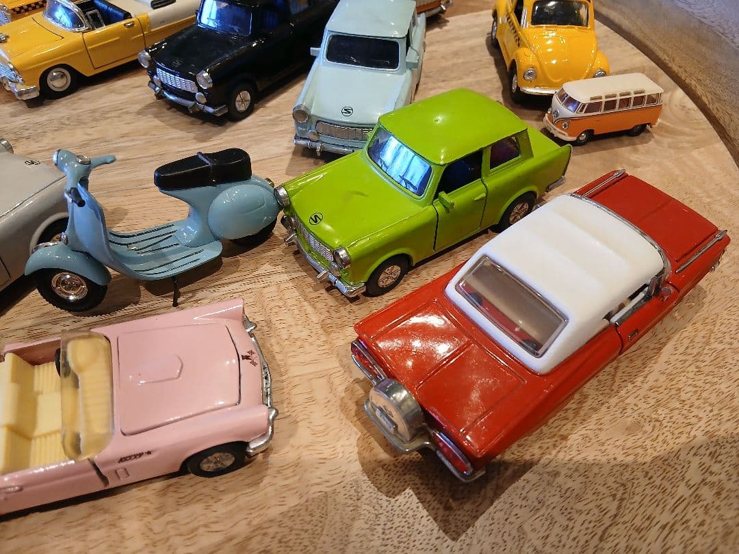 クラシックカー ミニカー 18台セット まとめ売り フォルクスワーゲン　アメ車