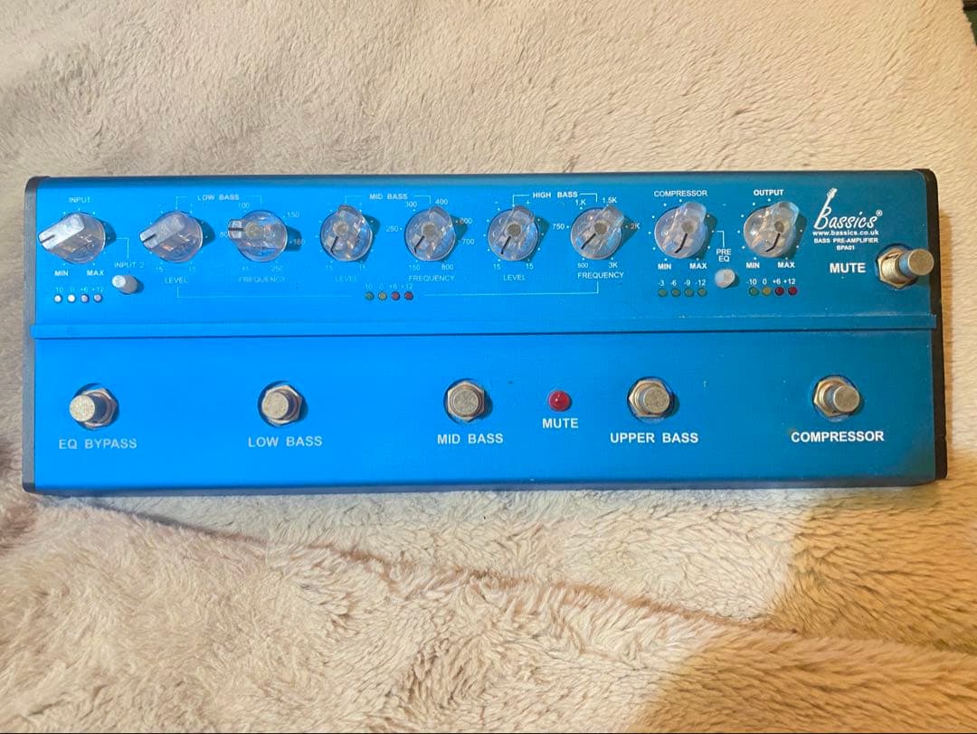 【名機】Made in UK ！Bassic BPA-1 ベース