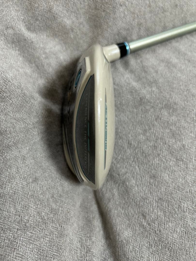 美品3WゼクシオXXIO12 フェアウェイウッド限定色エクリュホワイト