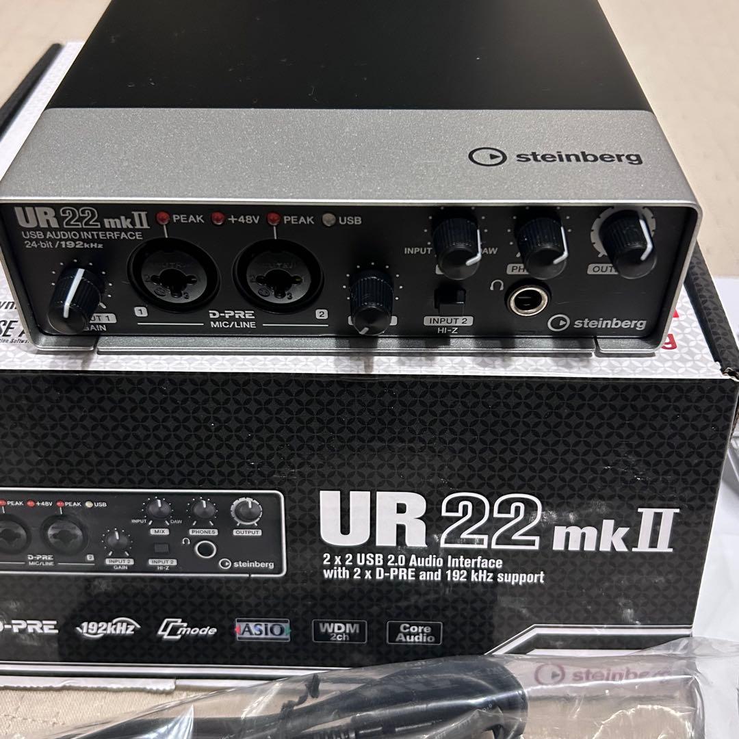 美品 Steinberg ur22mkⅡ オーディオインターフェース