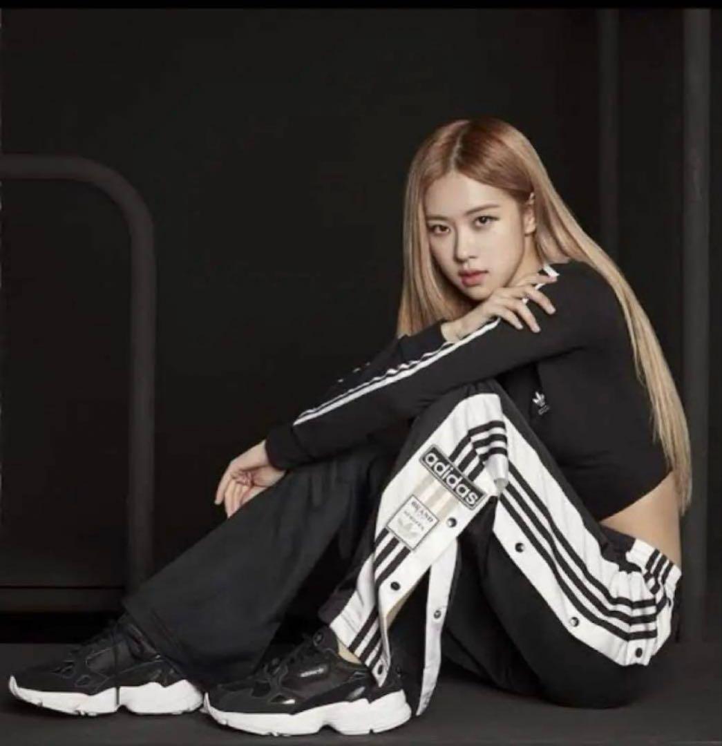 アディブレイク　90s アディダス　パンツ　ブラックピンク　ビンテージ