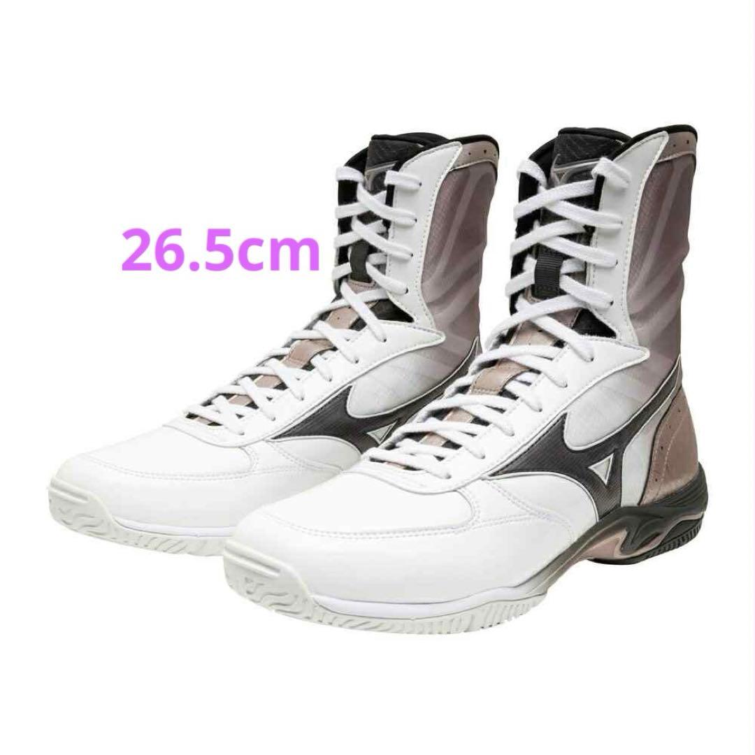 MIZUNO ボクシングシューズ ウエーブモンスターWhite 26.5cm