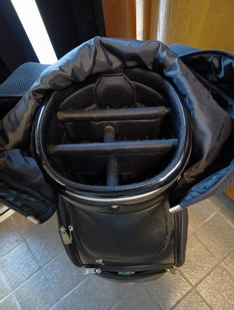 adidas 黒 キャディバッグ