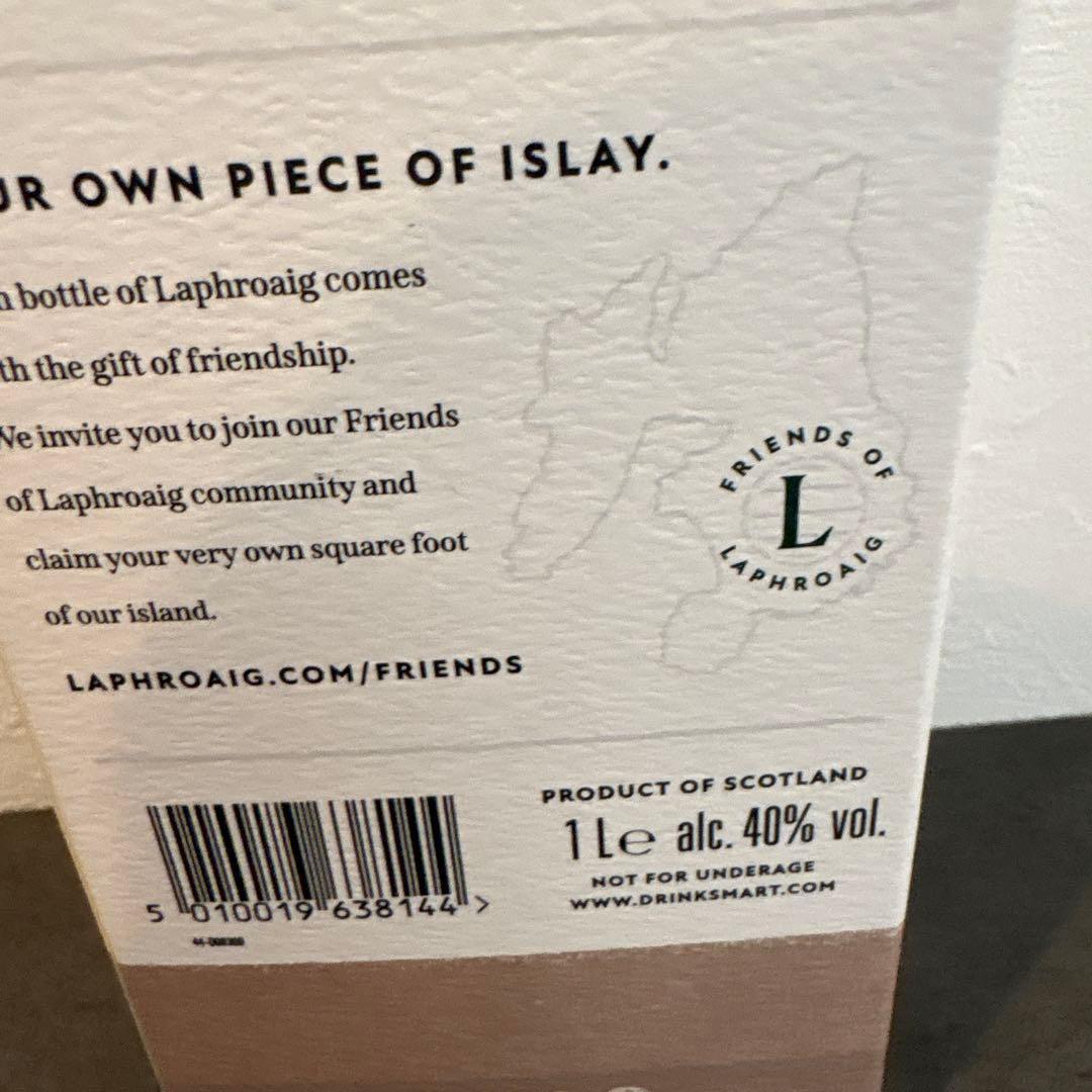 ウイスキー Laphroaig Four Oak 1L 40% vol