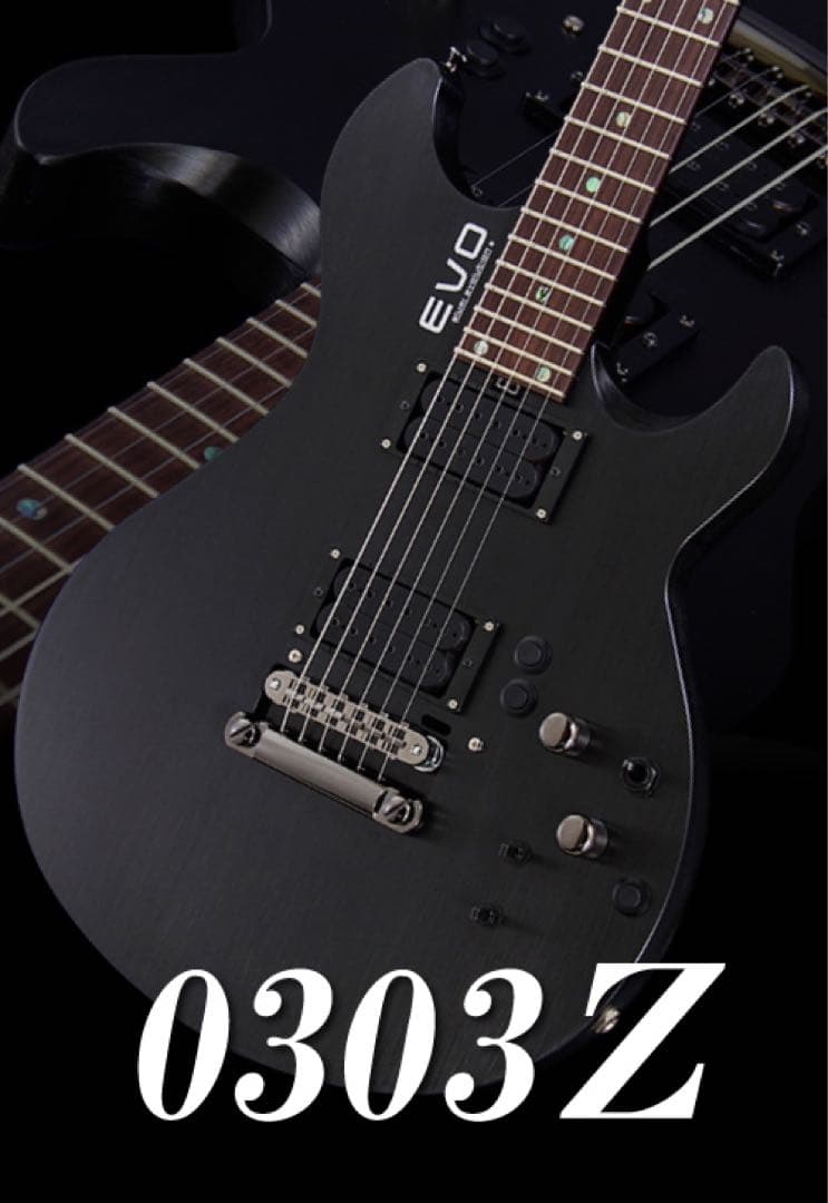 EVO alumi evolution アルミ ギター サスティナー搭載