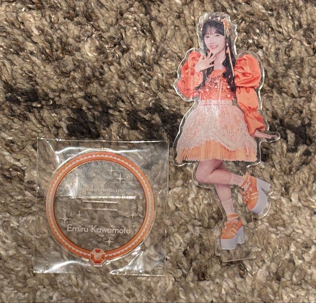 CUTIE STREET 川本笑瑠 アクリルスタンド オンライン抽選会