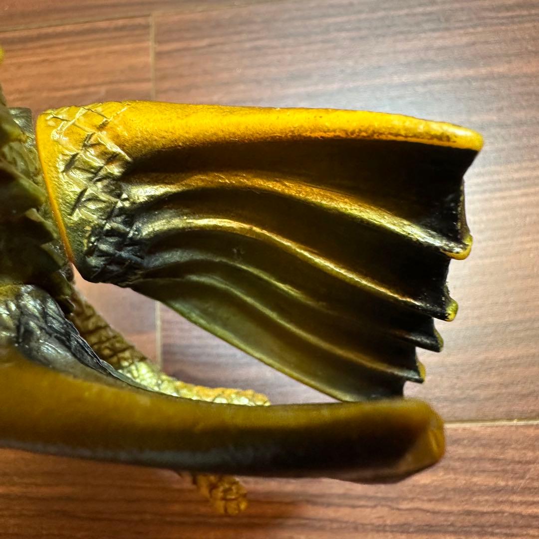 当時物 ポピー　キングザウルスシリーズ　キングギドラ　ソフビ 5653