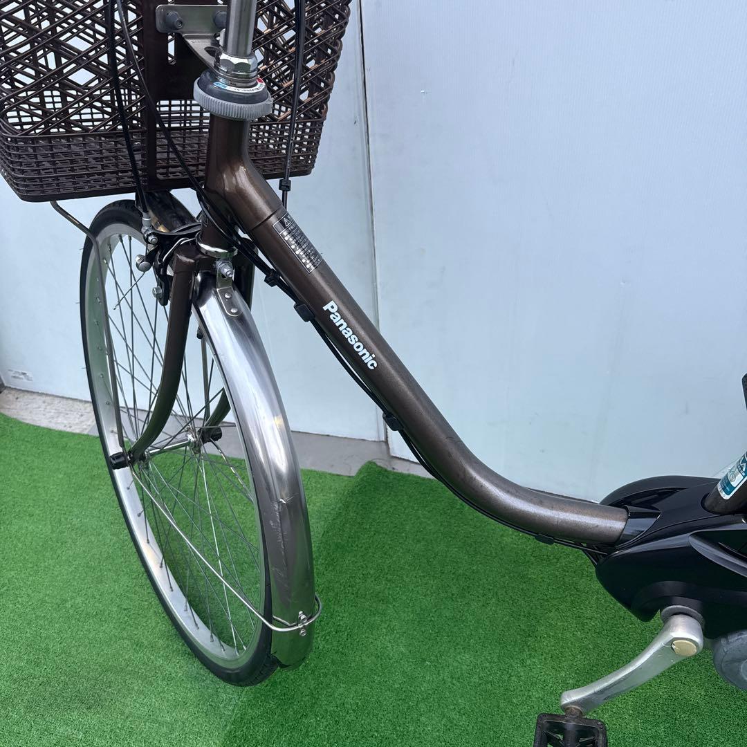 Panasonicパナソニック電動アシスト自転車26インチ8.9Ah ブラウン