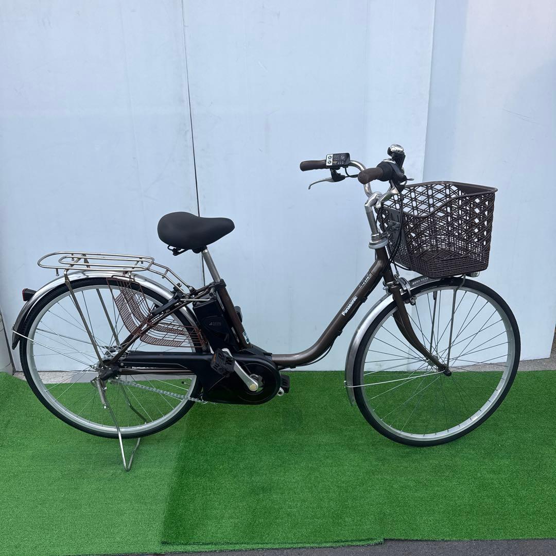 Panasonicパナソニック電動アシスト自転車26インチ8.9Ah ブラウン