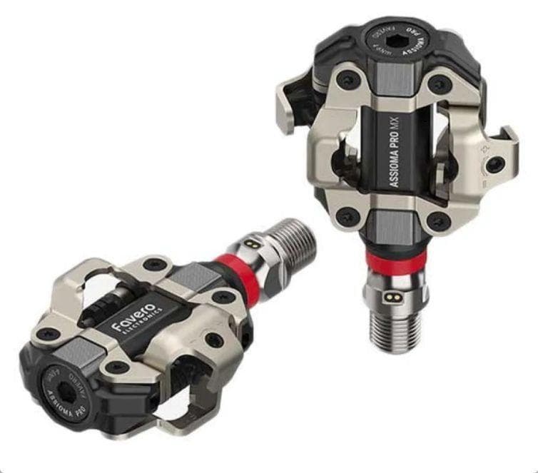 ファベロ アシオマ PRO MX-2 ペダル型パワーメーター【デュアルセンサー】