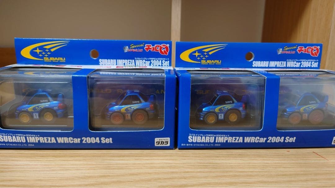 スバル インプレッサ チョロQ 未開封セット