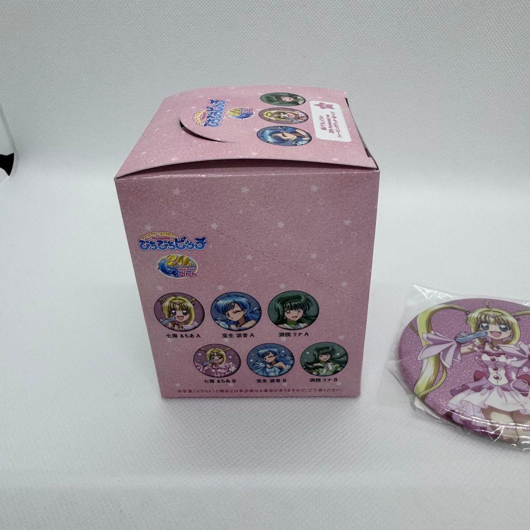 ぴちぴちピッチ　AMNIBUS　描き下ろしイラスト　缶バッジ　3BOX