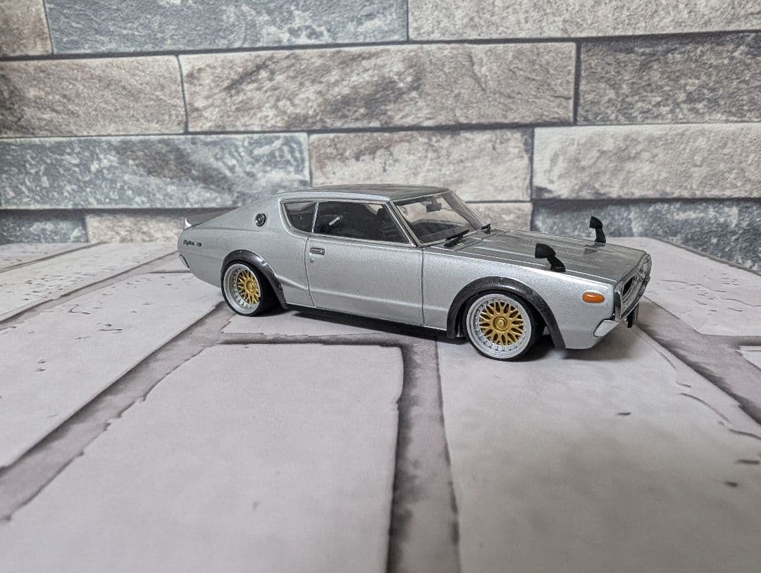 ケンメリ　シャコタン　改造ミニカー