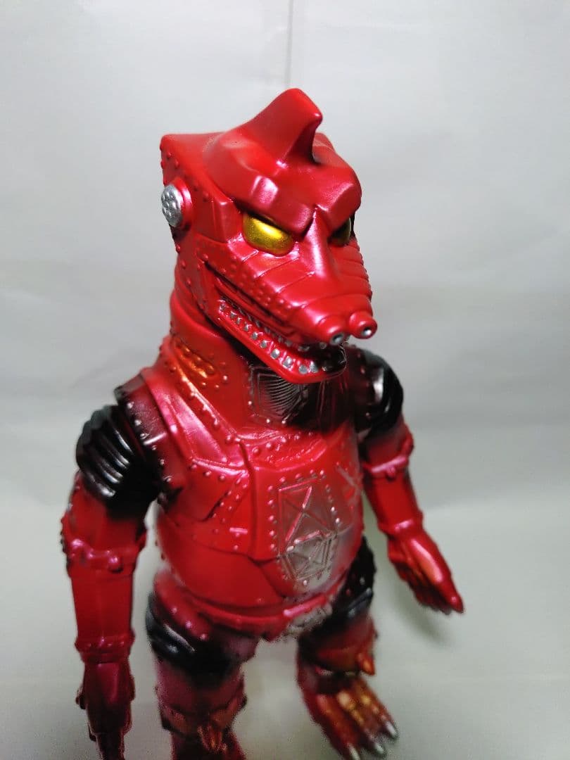ブルマァク 復刻 メカゴジラ レッド ソフビ BULLMARK