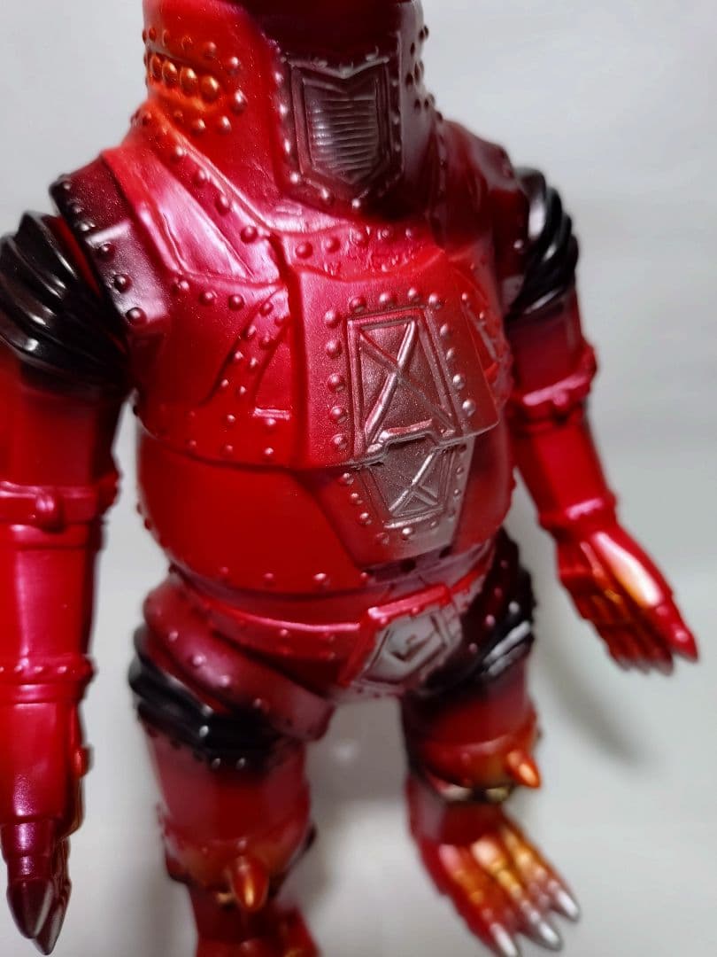 ブルマァク 復刻 メカゴジラ レッド ソフビ BULLMARK